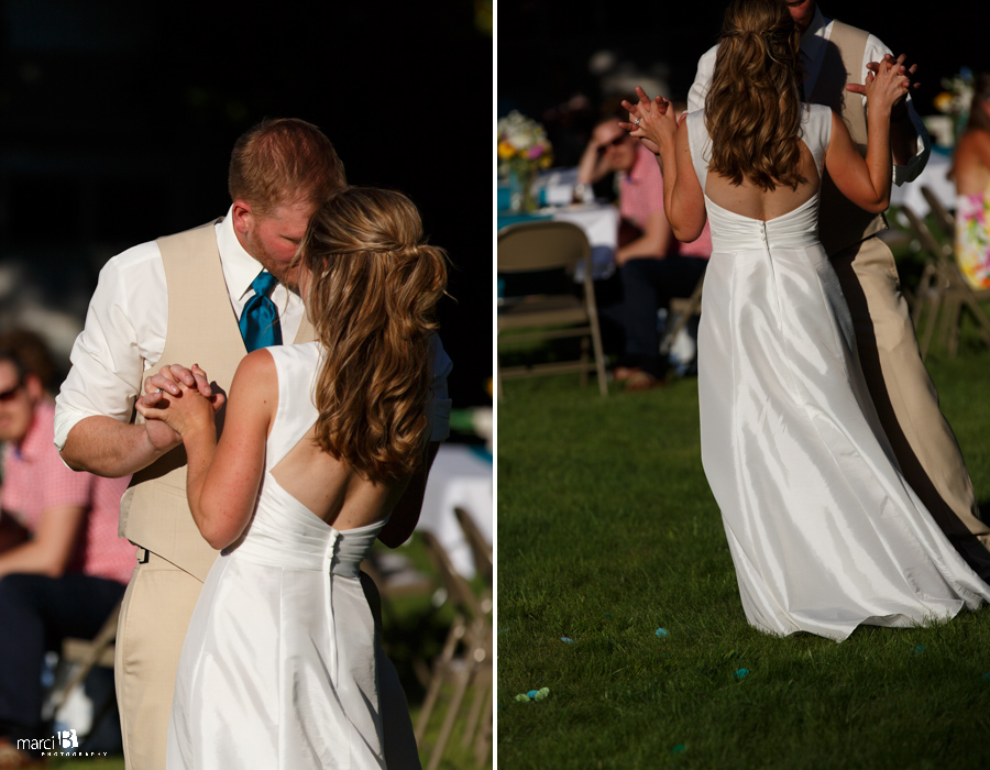 Corvallis wedding photography - dance