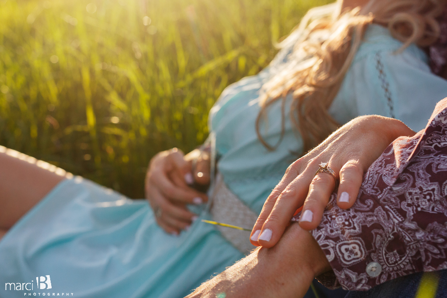 Engagement photography - Corvallis - Bald Hill