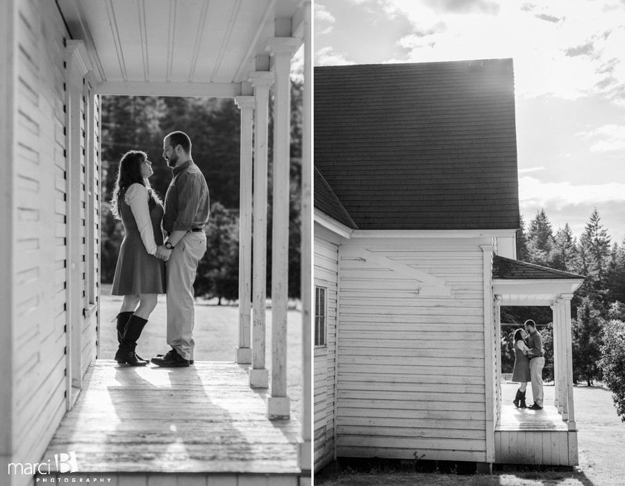Corvallis Engagement Photography - Wedding photographer - Beazell Forest