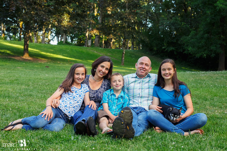Family Photos - Corvallis photographer - Avery Park
