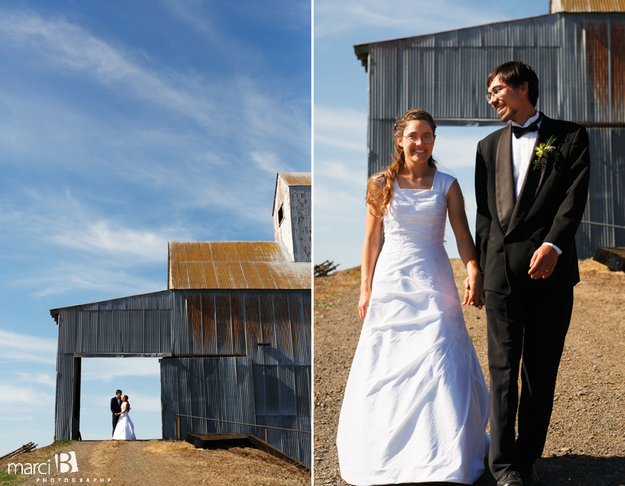 Corvallis wedding photography - seed barn