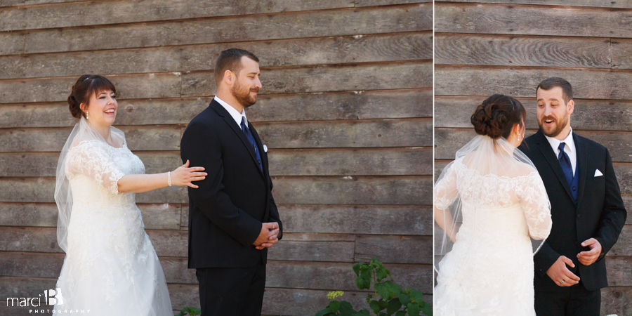 Wedding - bride and groom - Corvallis