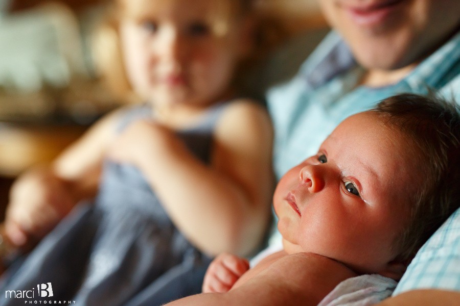 Newborn baby pictures - Corvallis family photographer