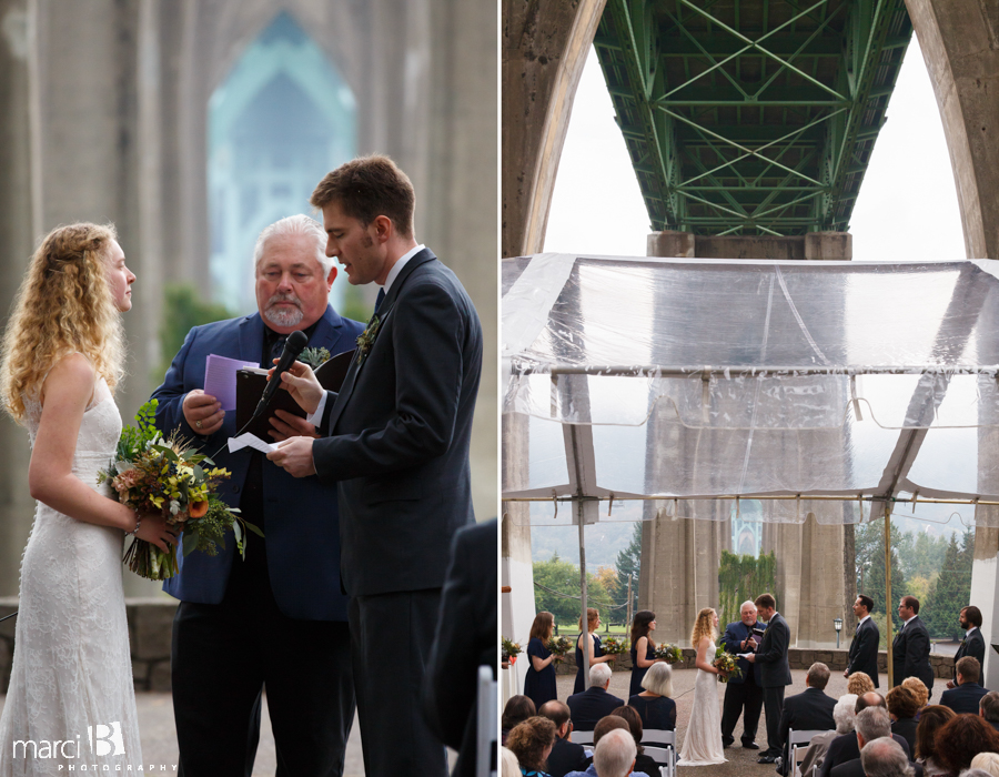 Bonnie + Bryan - Cathedral Park - St. Johns Bridge - Portland wedding photography