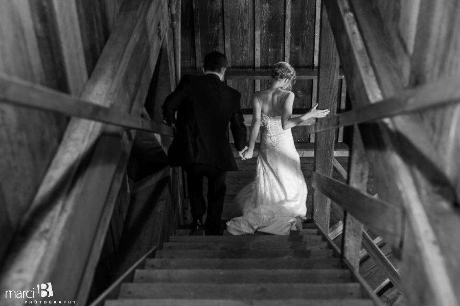 Exit of bride and groom