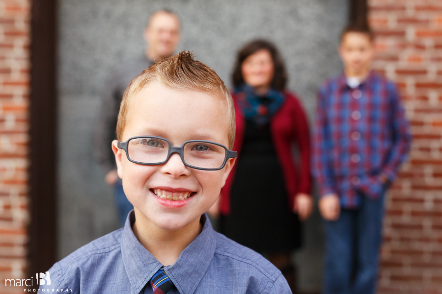 Children's photography - downtown Corvallis - portraits