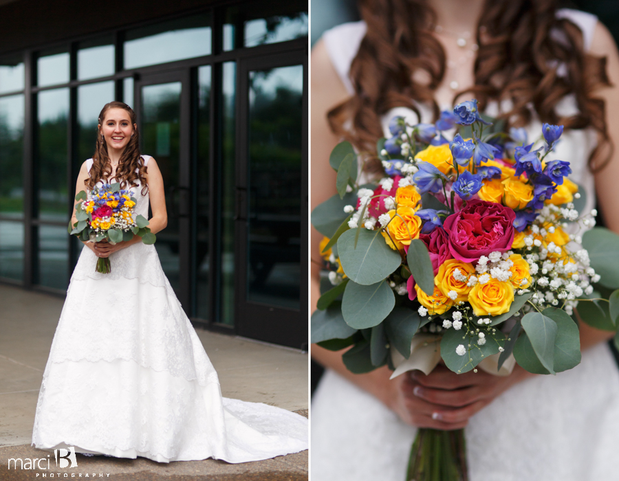 bride - wedding bouquet