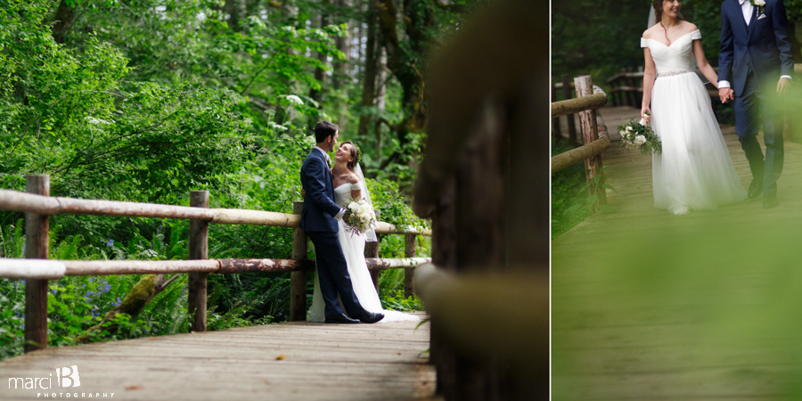 Sarah + Gabriel bride and groom photos - Beazell Memorial Forest