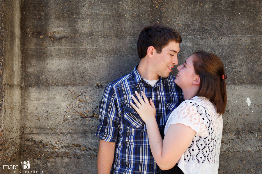 Abby and Peter Engagement Photos - Willamette Heritage Center
