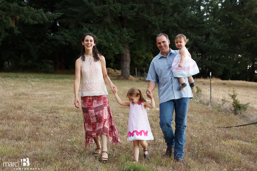 family photos - Corvallis photographer - at home photos