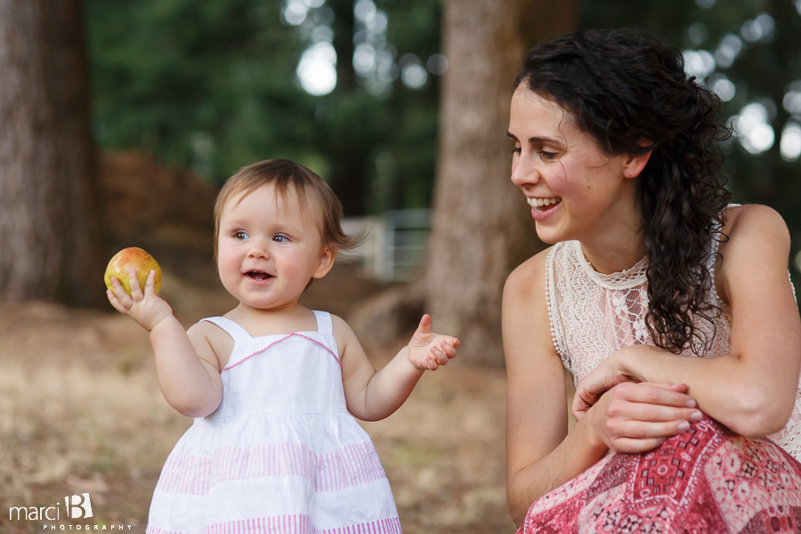 mom and daughter photo - Corvallis photographer