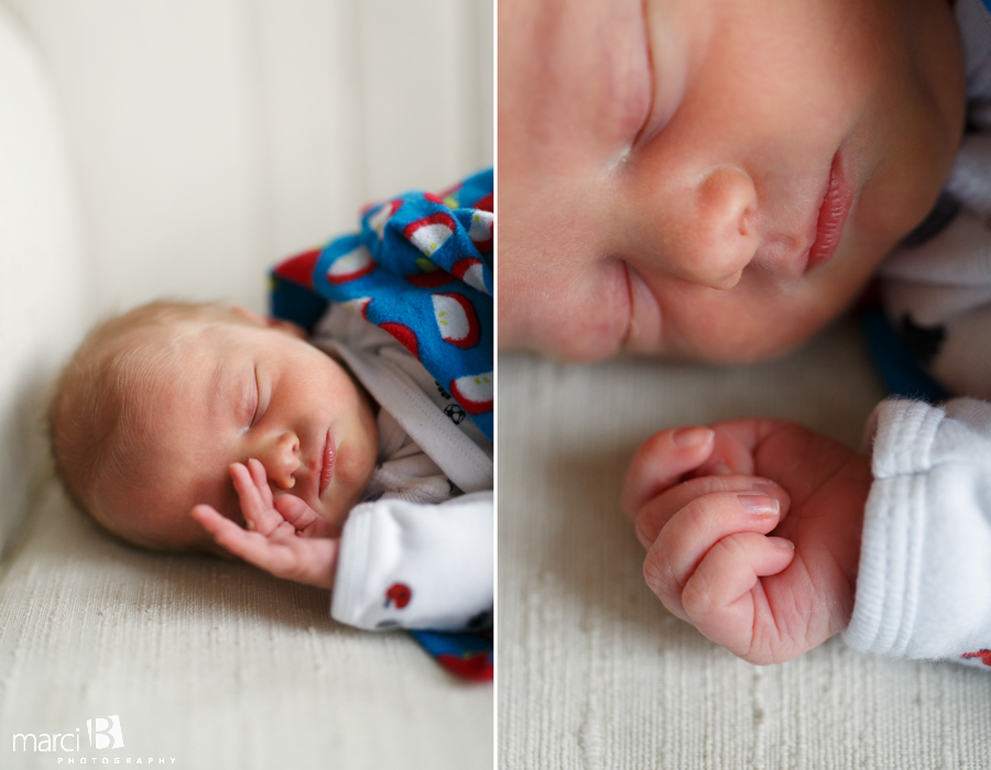 Corvallis newborn photography - newborn baby pictures