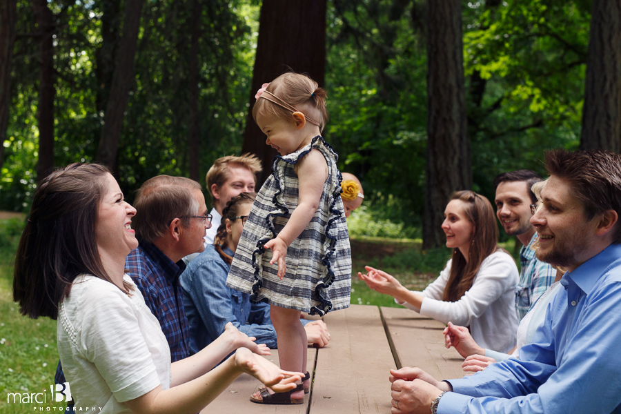 Extended Family Photos - grandkids - grown kids - family reunion pictures - Avery Park