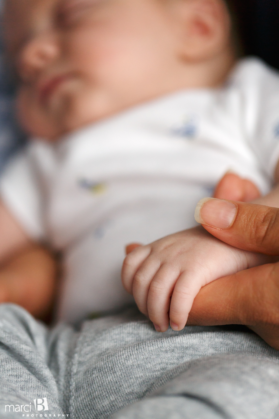 Corvallis Newborn Photography - baby photographer - preemie - baby hands