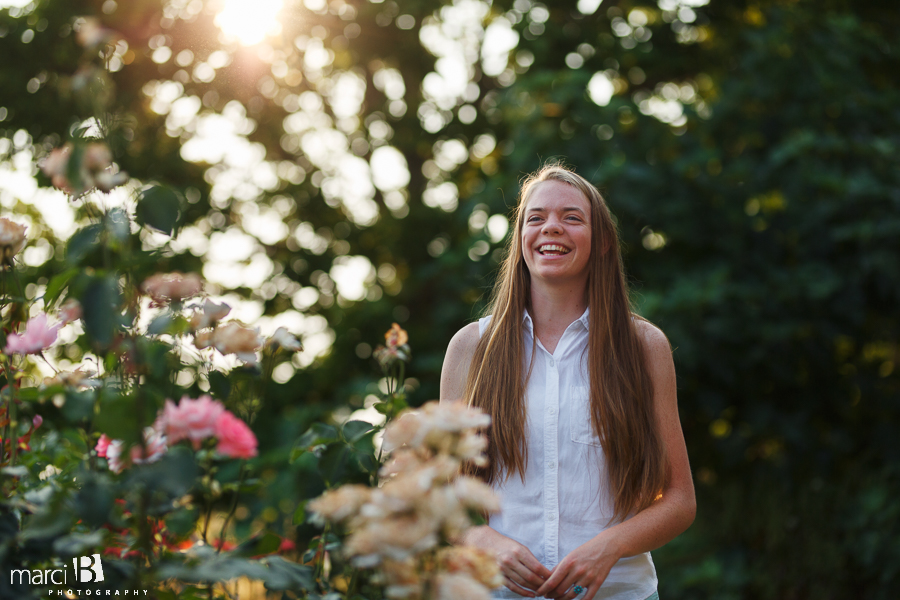 Corvallis senior portrait photographer - senior photos