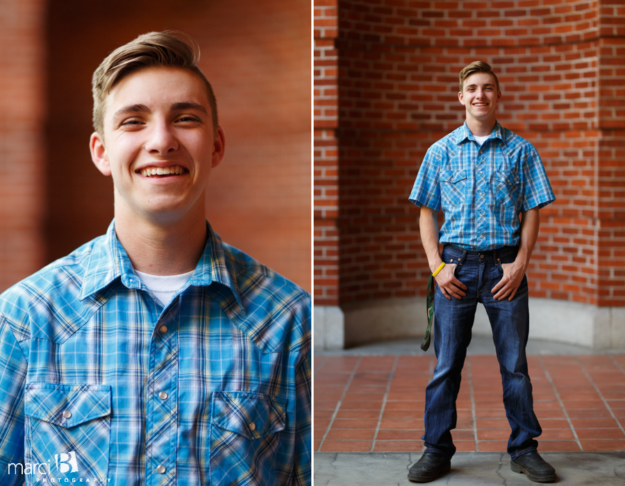 Senior photos - Corvallis photographer - high school senior portraits - headshots - Oregon State University campus