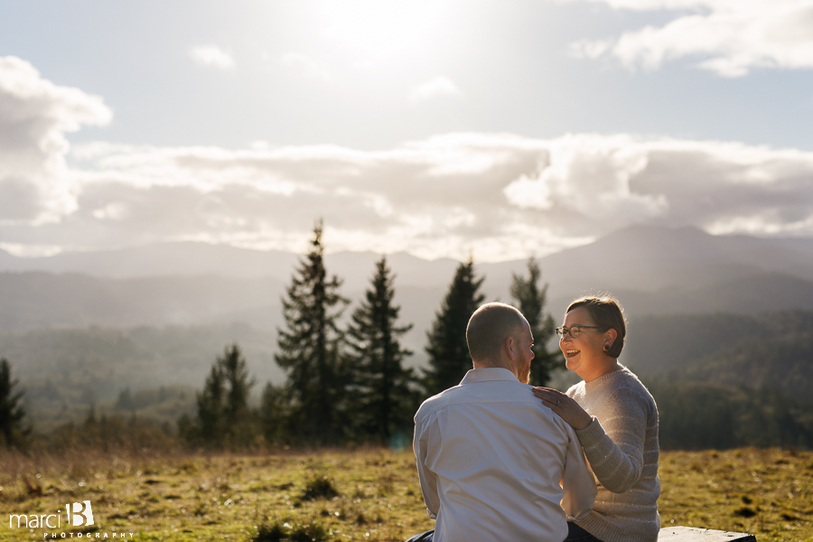 Corvallis engagement photos - Fitton Green - couple photos - engagement photographer - Corvallis photographer