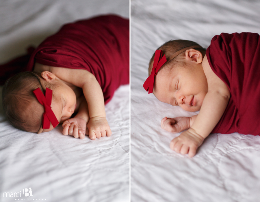 Corvallis or Albany Newborn Photography - baby photos - family pictures - in home newborn photography