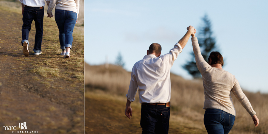 Corvallis engagement photos - Fitton Green - couple photos - engagement photographer - Corvallis photographer