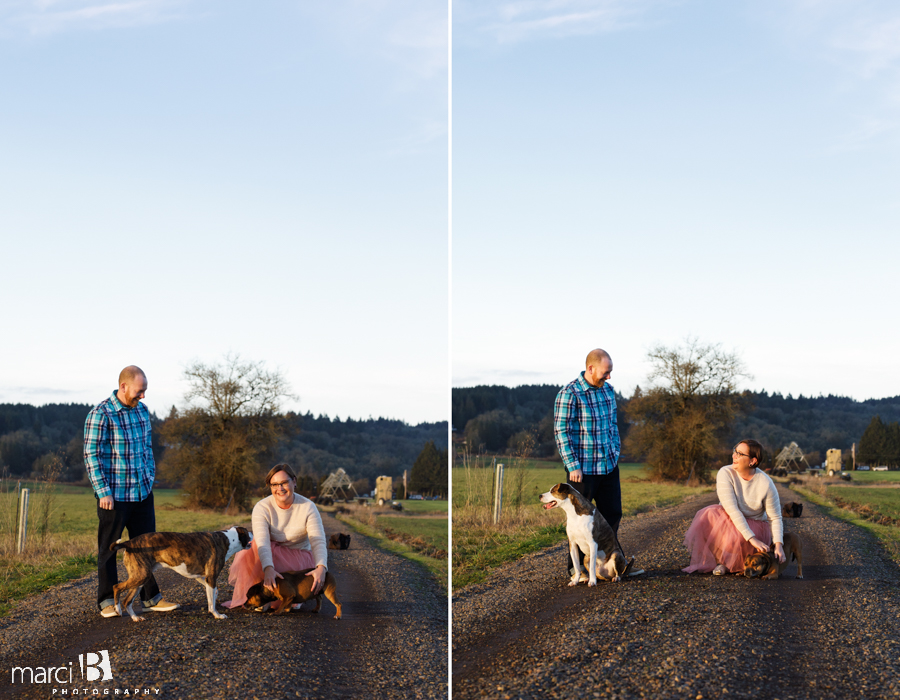 Corvallis engagement photos - Fitton Green - couple photos - engagement photographer - Corvallis photographer