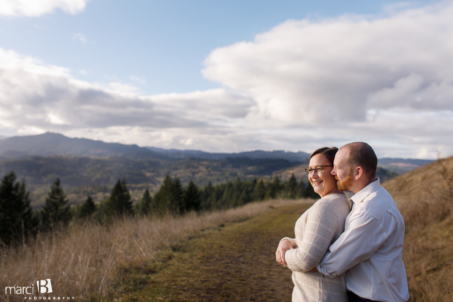 Corvallis engagement photos - Fitton Green - couple photos - engagement photographer - Corvallis photographer