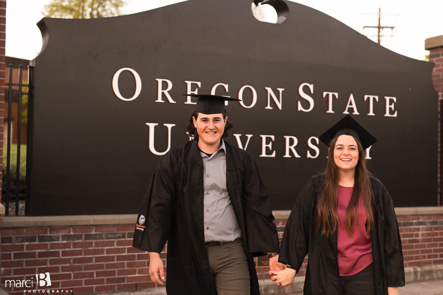 Oregon State University Graduation Photos - headshots - OSU campus - Corvallis - senior pictures