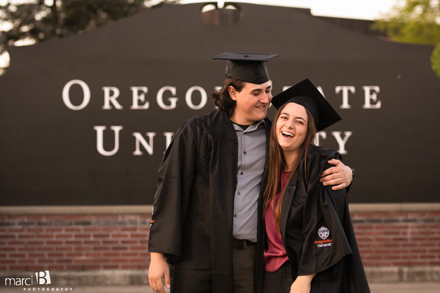 Oregon State University Graduation Photos - headshots - OSU campus - Corvallis - senior pictures