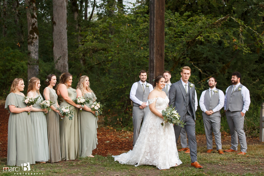 wedding party pictures