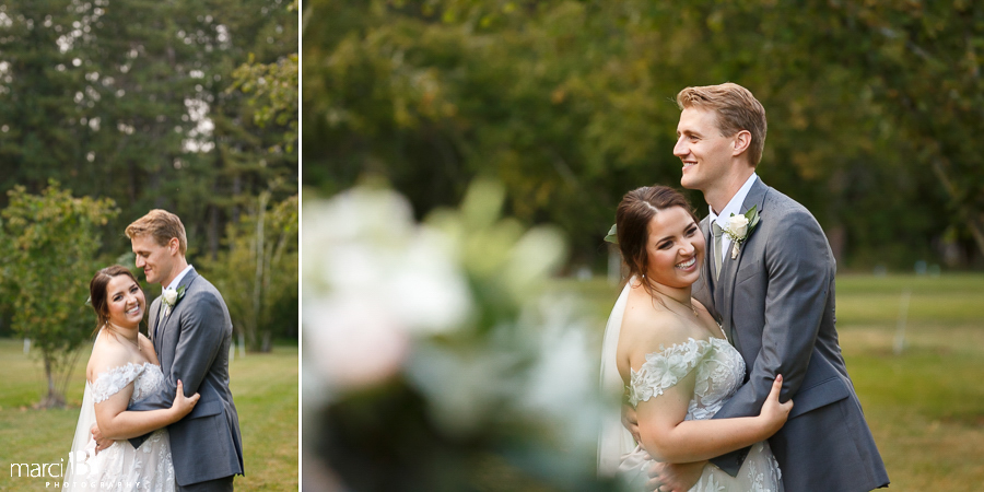 bride and groom photos